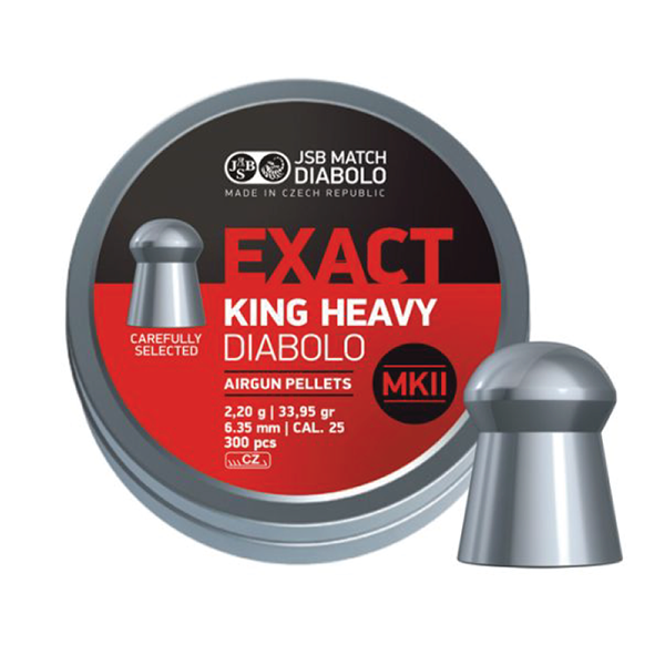 EXACT KING HEAVY MK II Calibre .25 / 6.35 mm