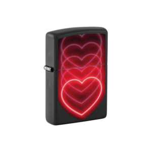 Encendedor Zippo 48593 Hearts Brilla De Noche Garantia