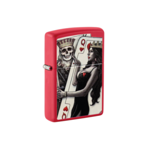 Encendedor Zippo 48624 Skull King Queen Beauty Garantia