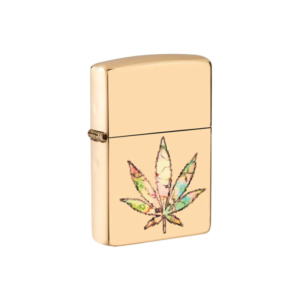 Encendedor Zippo 49240 Pot Leaf Fusion Design Garantia