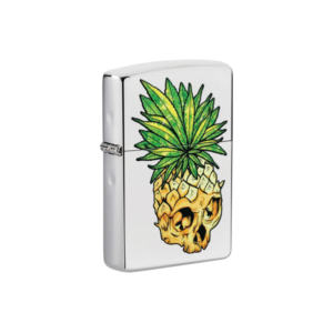 Encendedor Zippo 49241 Leaf Skull Pineapple Design Garantia