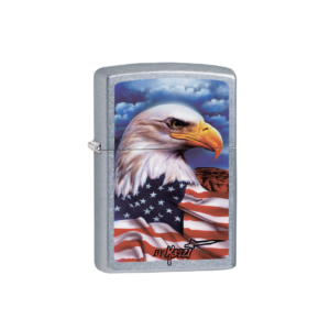 Encendedor Zippo Modelo 24764 Chrome By Mazzi Garantia