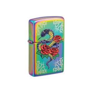 Encendedor Zippo Modelo 48395 Rose Snake Design Garantia
