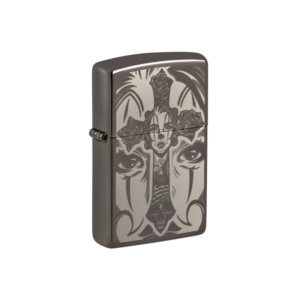 Encendedor Zippo Modelo 48411 Skull Cross Design Garantia