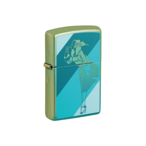 Encendedor Zippo Modelo 48457 Teal Windy Design Garantia