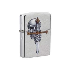 Encendedor Zippo Modelo 49488 Sword Skull Design Garantia