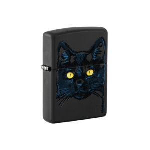 Encendedor Zippo Modelo 48491 Gato Negro Mate Garantia