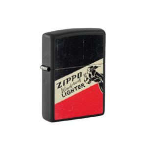 Encendedor Zippo Modelo 48499 Vintage Negro Garantia