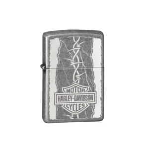 Encendedor Zippo Modelo 29560 Harley-Davidson Tormenta Edición Plata Antigua
