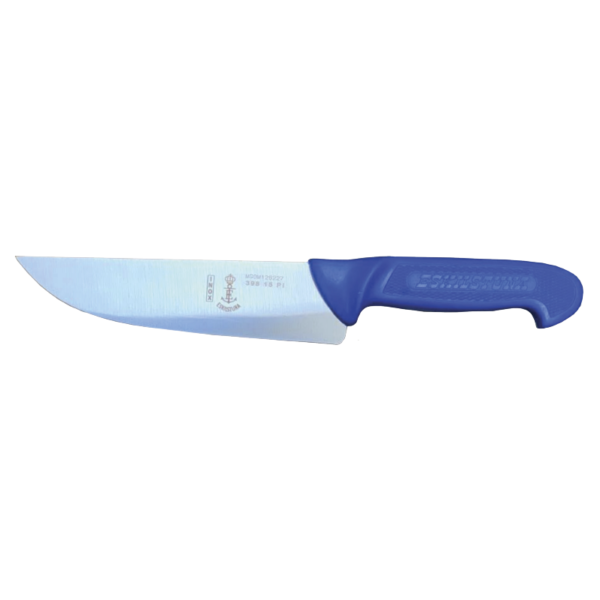 398 CUCHILLO CARNICERO TRADICIONAL, Azul, 15 cm