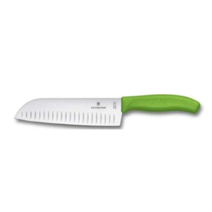 CUCHILLO SANTOKU, VERDE