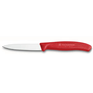 CUCHILLO PARA FILETEAR Y AUXILIAR DE COCINA, 8 cm, Rojo