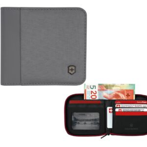 TRAVEL ESSENTIALS BI-FOLD WALLET RFID PROTECTION