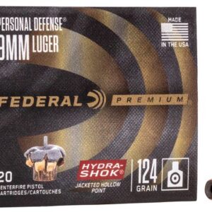 .9 mm. luger PERSONAL DEFENSE HYDRA - SHOK DEEP