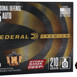 .45 AUTO PERSONAL DEFENSE HYDRA - SHOK DEEP