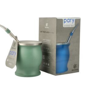 Set de mate y bombilla PARY VERDE