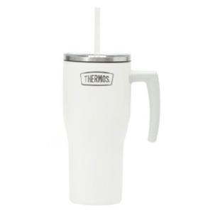 VASO TÉRMICO CON ASA (Blanco)